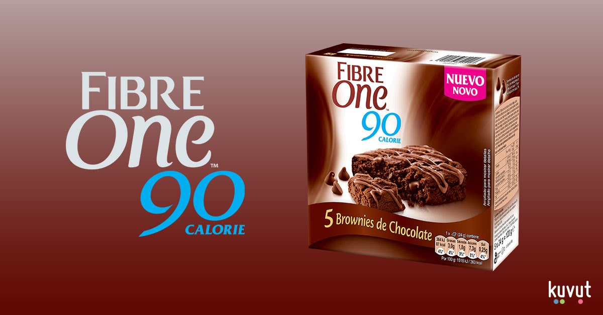 Prueba Fibre One Brownies de chocolate y disfrútalos donde y cuando