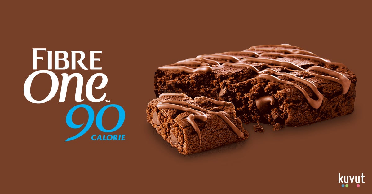 Prueba Fibre One Brownies de chocolate y disfrútalo donde y cuando