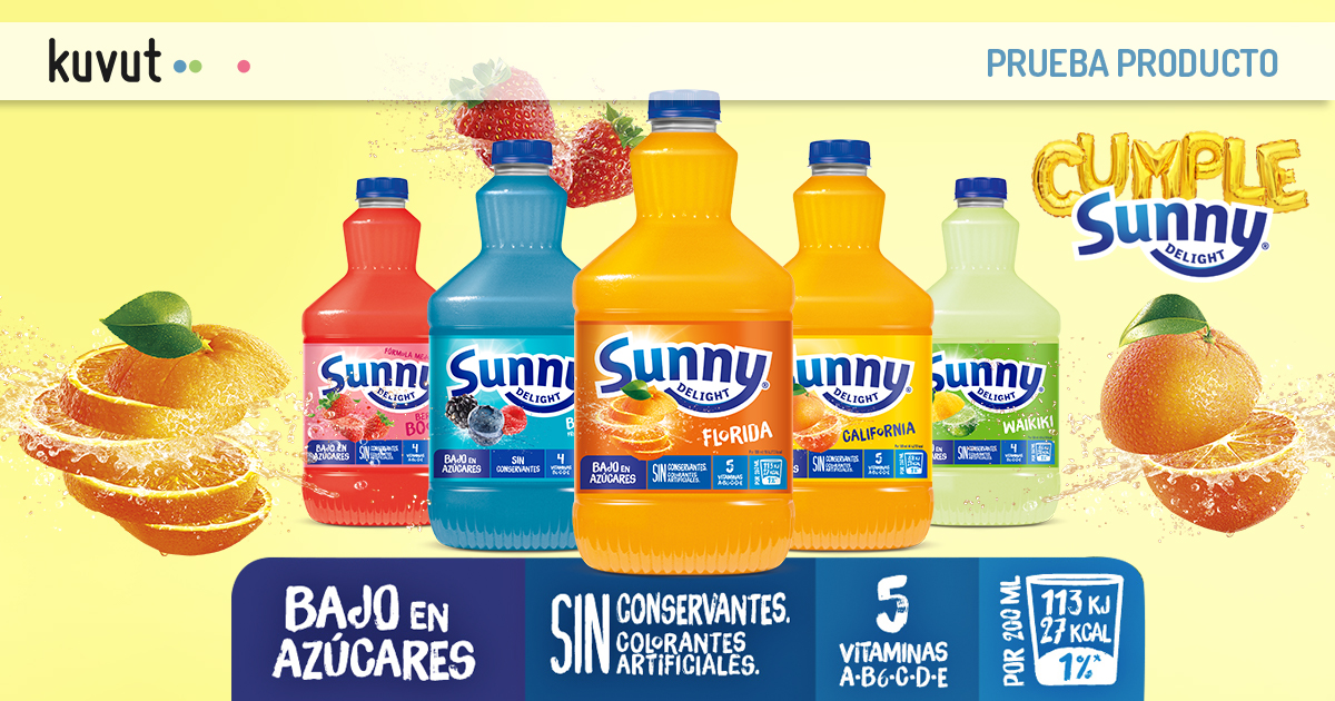 Cumple SUNNY DELIGHT - Participar